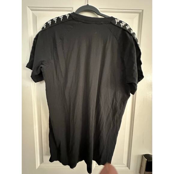 Kappa Men's Black 222 Banda Balima Short Sleeves T-shirt Size XXL - Picture 6 of 7